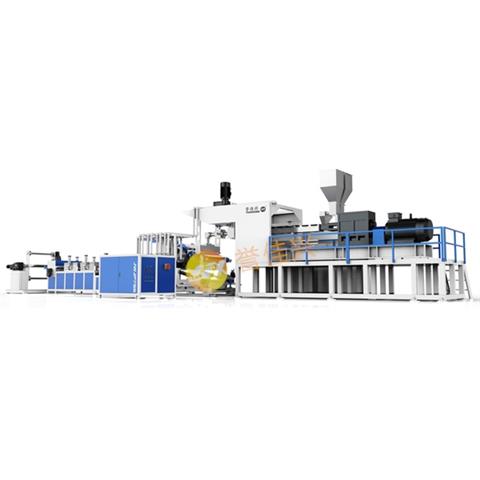 PET/PLA Twin-screw Sheet Extruder Unit